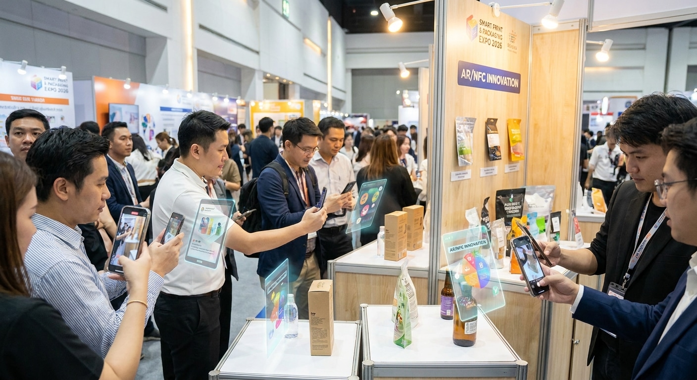 เทรนด์แพคเกจจิ้ง 2026: นวัตกรรมพิมพ์เชื่อมโลกดิจิทัล - smart-packaging-printing-trend-2026