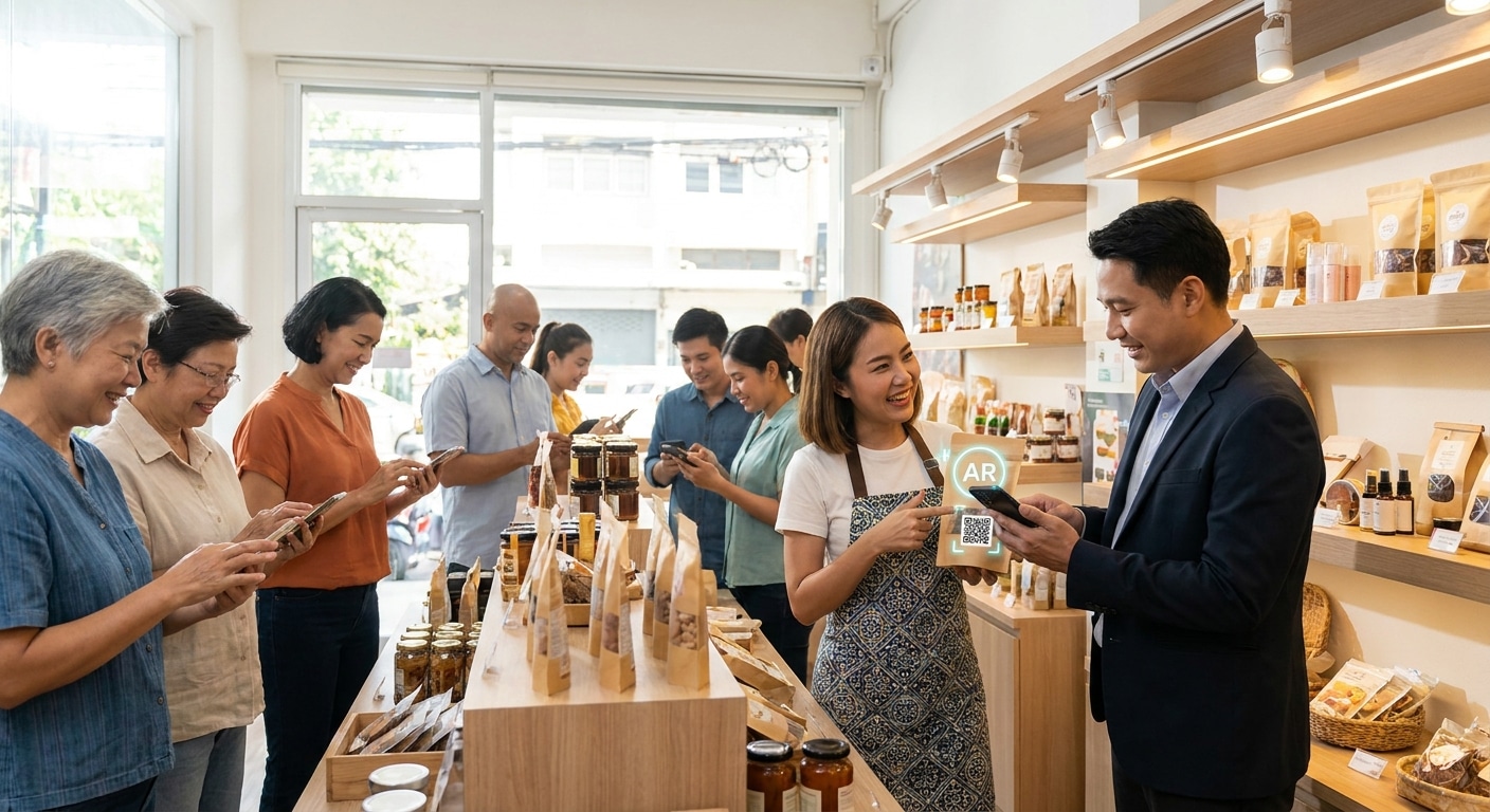เทรนด์บรรจุภัณฑ์ 2027: ฉลากอัจฉริยะสแกน AR เพิ่มยอดขาย - smart-packaging-trend-2027