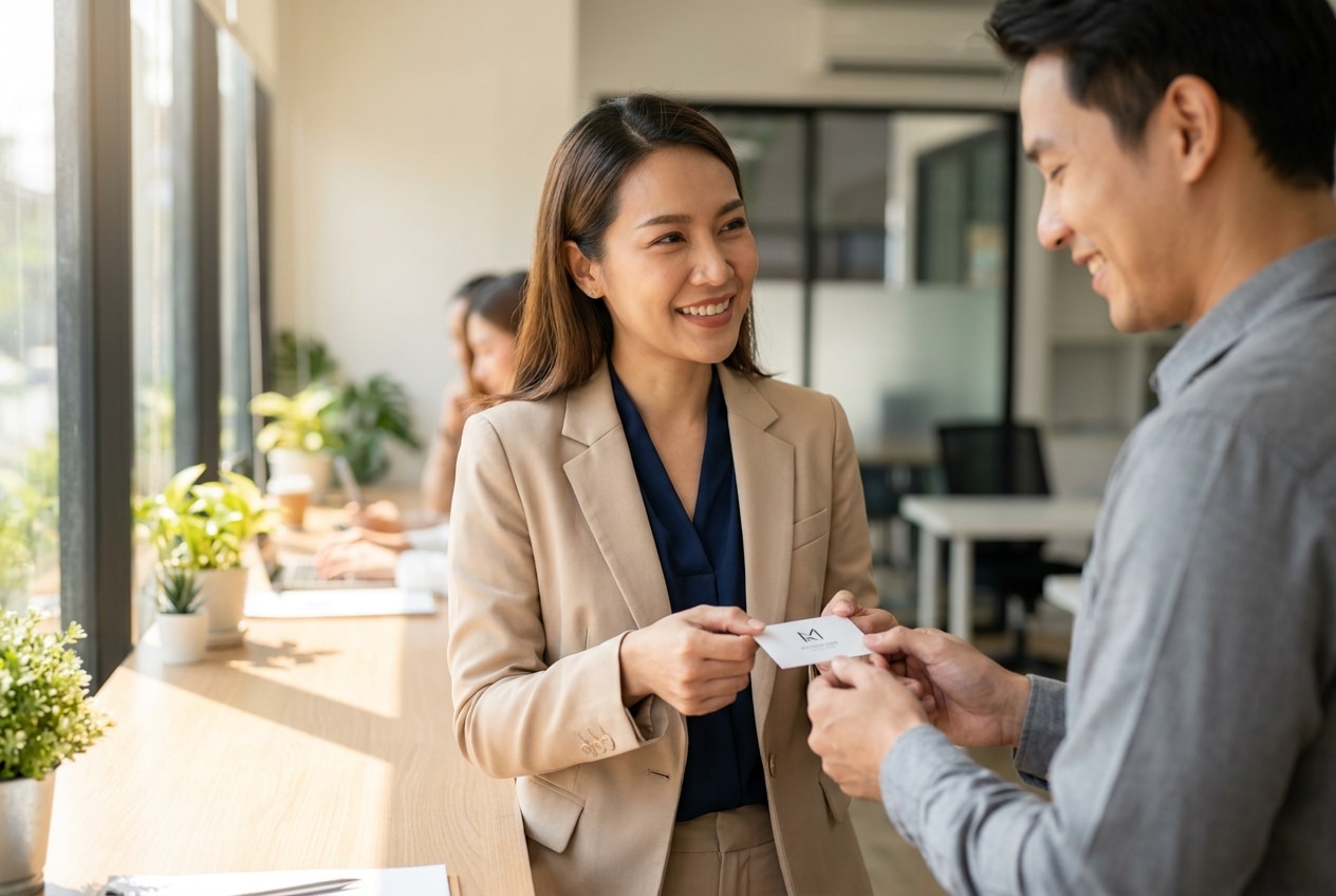 เทคนิคออกแบบนามบัตร SME ให้โดดเด่น ลูกค้าจำได้ทันที - sme-business-card-design-tips