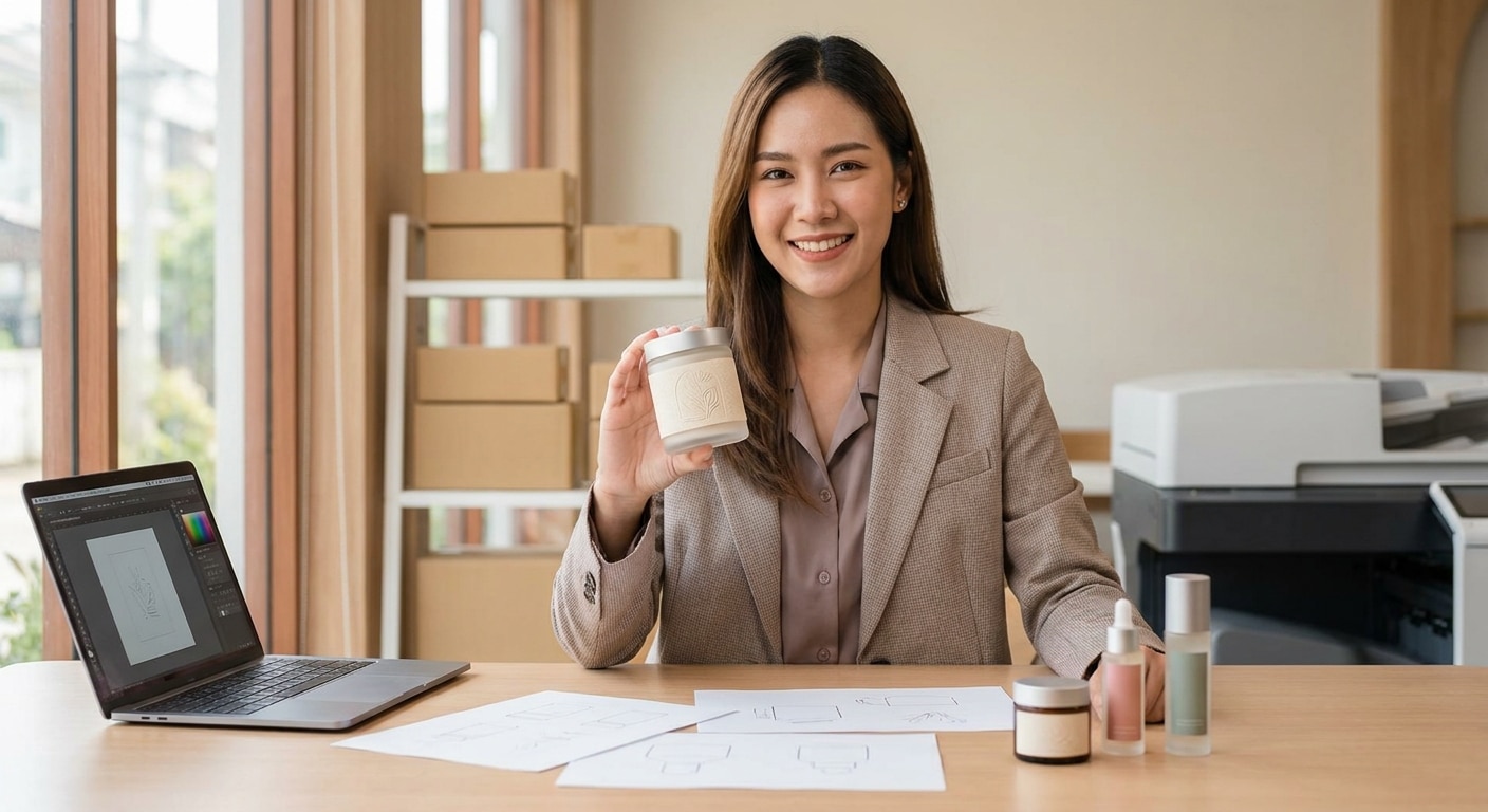 ทริคออกแบบโลโก้และฉลากสินค้า SME ให้ดูแพงในงบประหยัด - sme-premium-logo-label-design