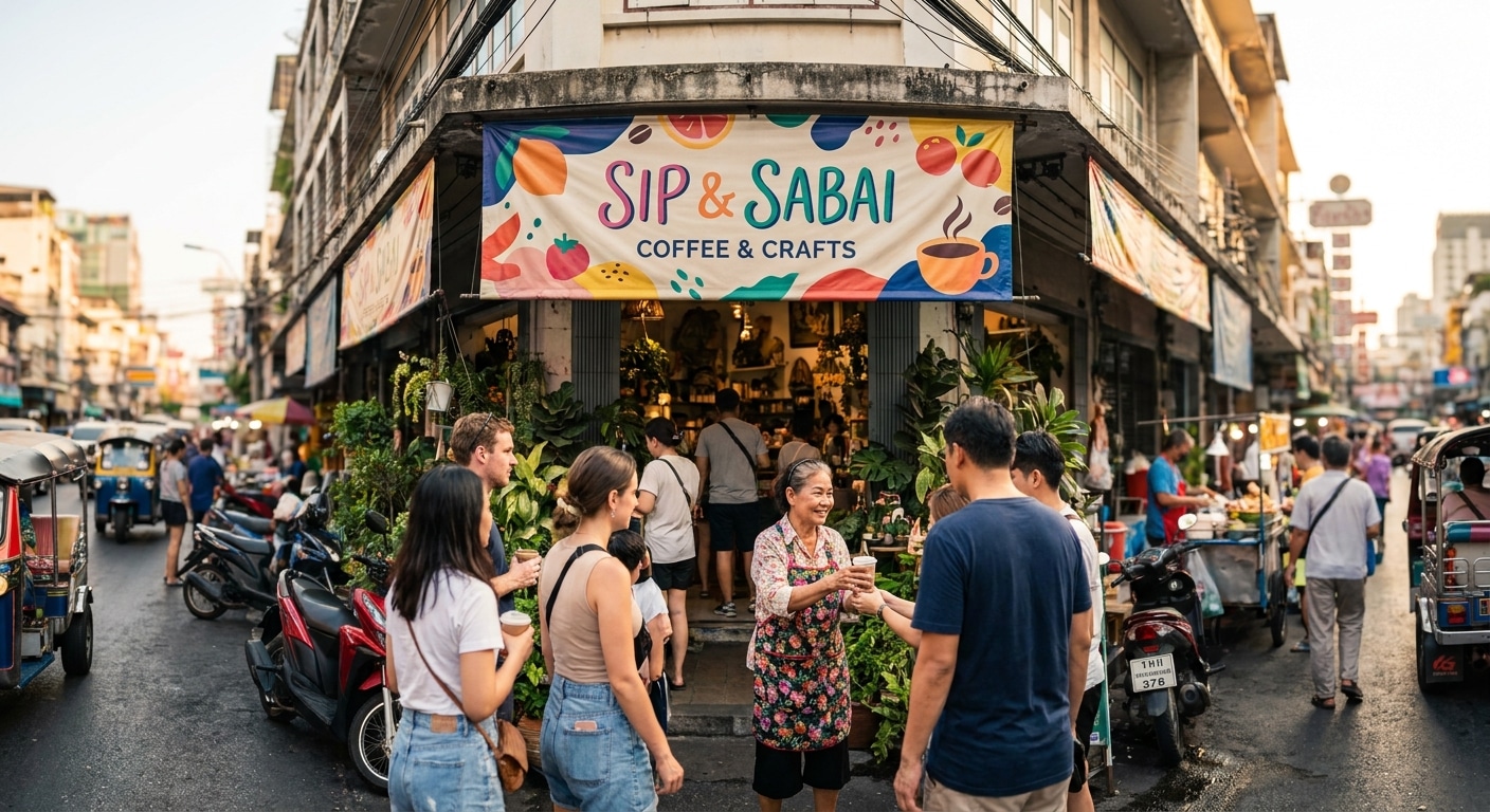 5 ทริคออกแบบป้ายโฆษณาหน้าร้าน สะกดสายตาลูกค้าใน 3 วินาที - storefront-sign-design-tips