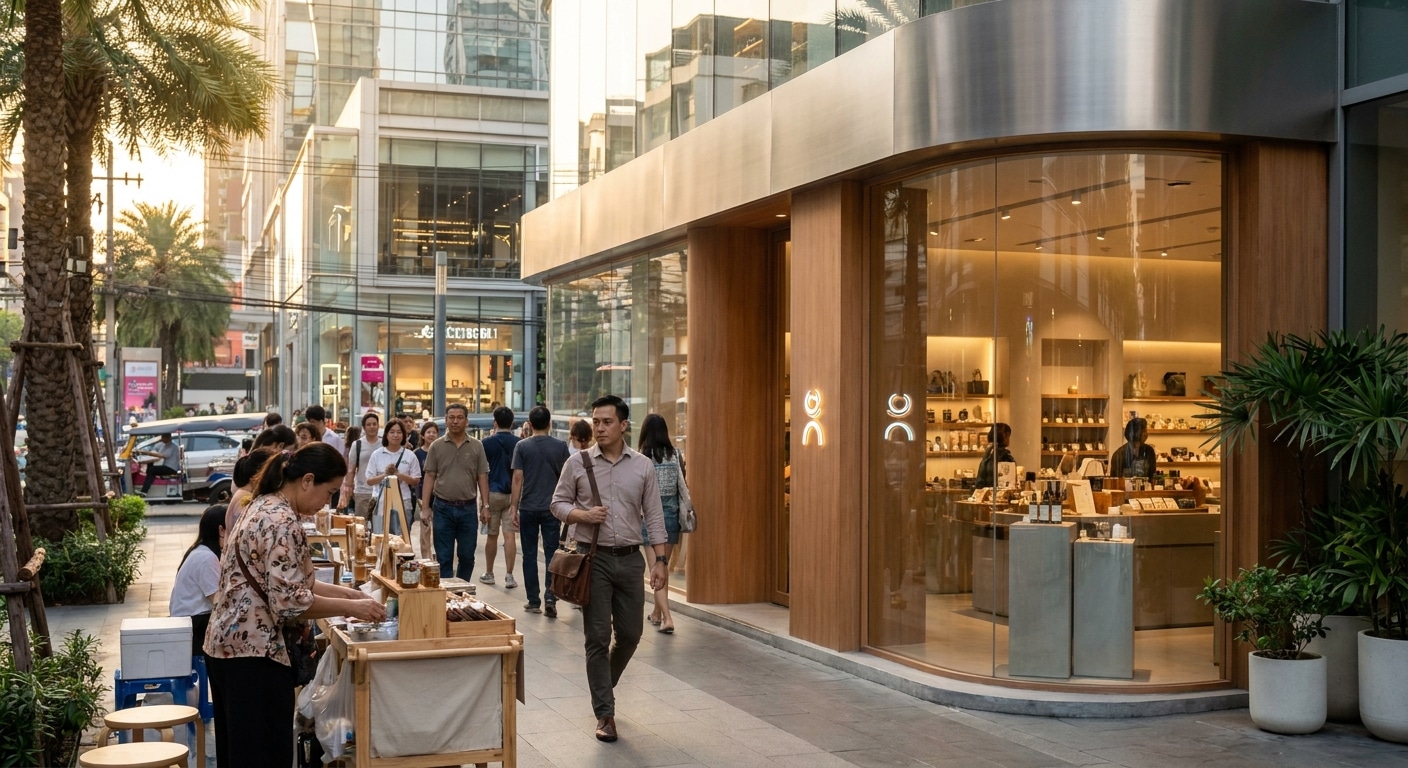 กลยุทธ์ป้ายหน้าร้าน 2026: ดึงดูดลูกค้ายังไงให้อยากเดินเข้า - storefront-signage-marketing-strategy