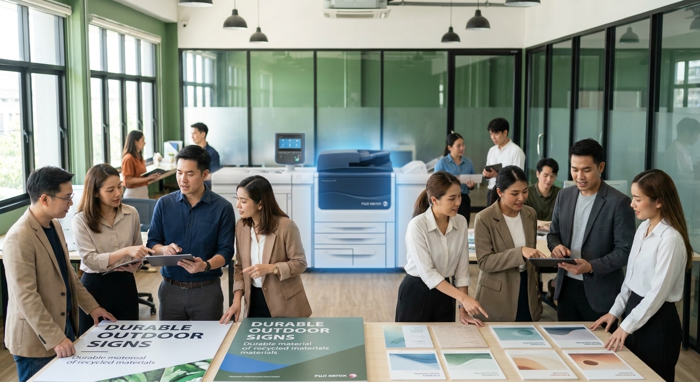 อัปเดตเทรนด์สื่อสิ่งพิมพ์ 2027! นวัตกรรมป้ายและฉลาก SME - thai-print-media-trend-2027