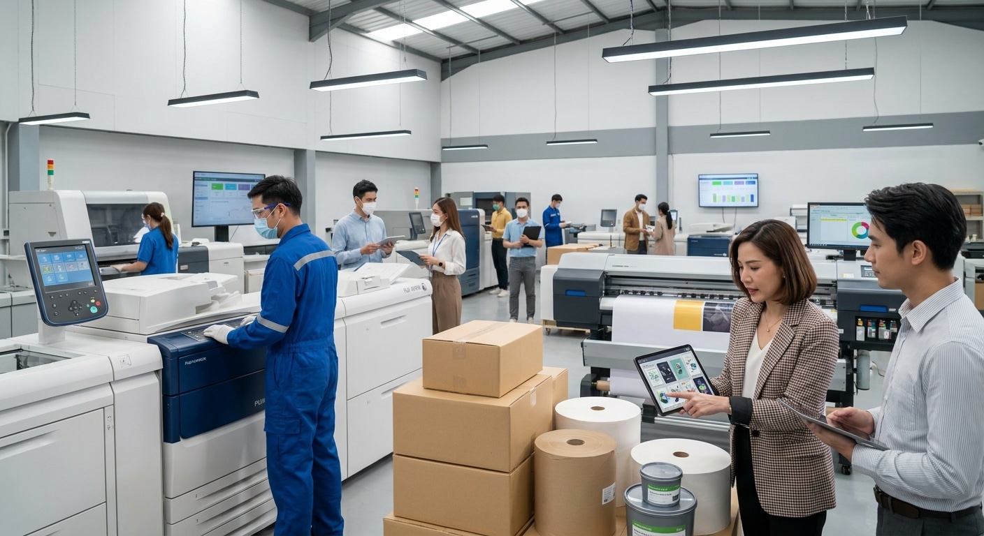 วิเคราะห์ทิศทางสื่อสิ่งพิมพ์ไทย 2026-2027! นวัตกรรมที่ SME ต้องรู้ - thai-printing-industry-trend-2026-2027