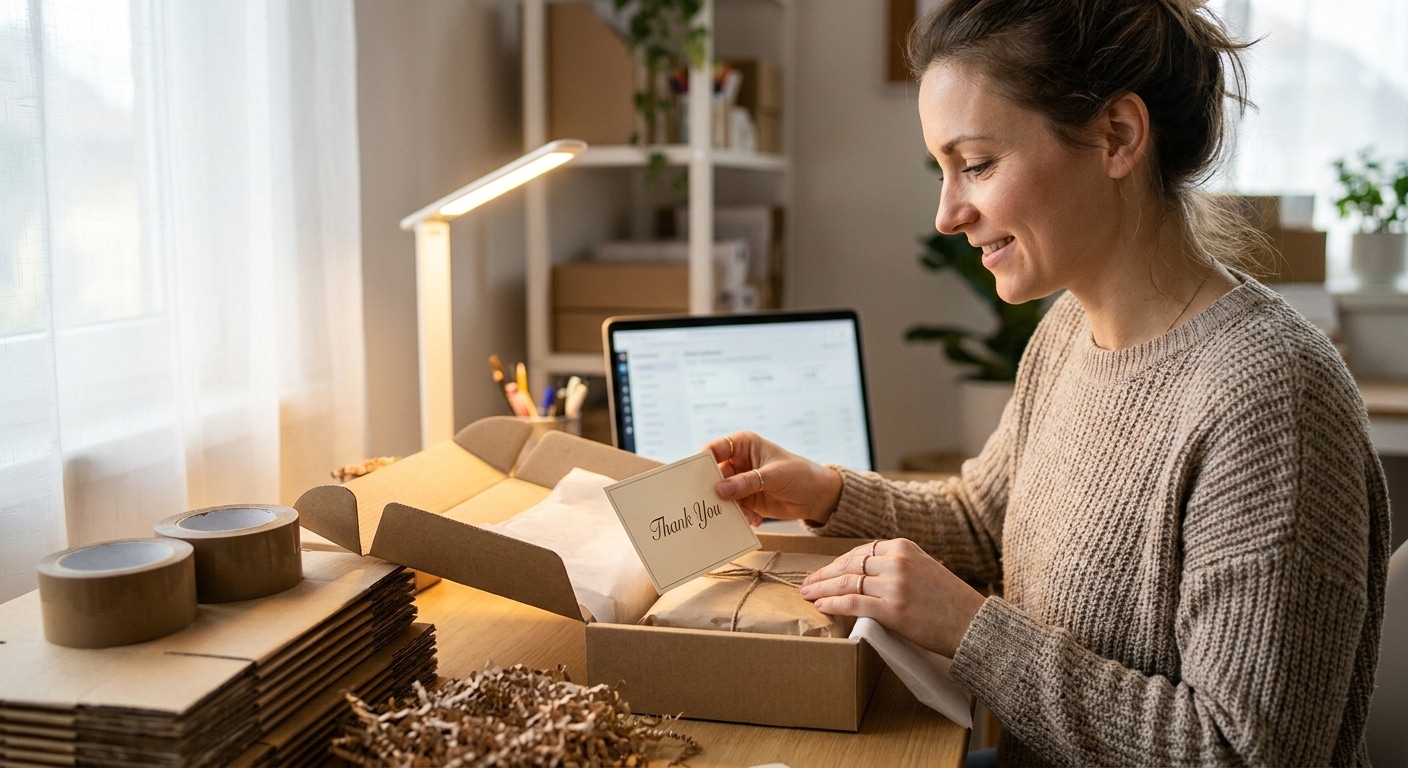 เคล็ดลับทำ Thank You Card เพิ่มยอดซื้อซ้ำให้ร้านออนไลน์ - thank-you-card-ecommerce-tips