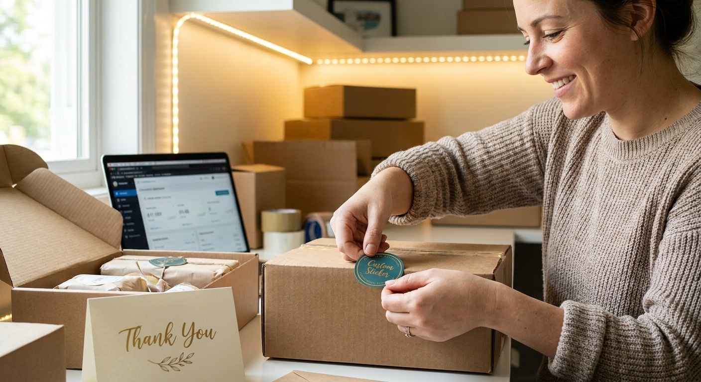 ทริคการตลาด Unboxing: ใช้สติ๊กเกอร์เพิ่มยอดซื้อซ้ำ - unboxing-marketing-sticker-tips