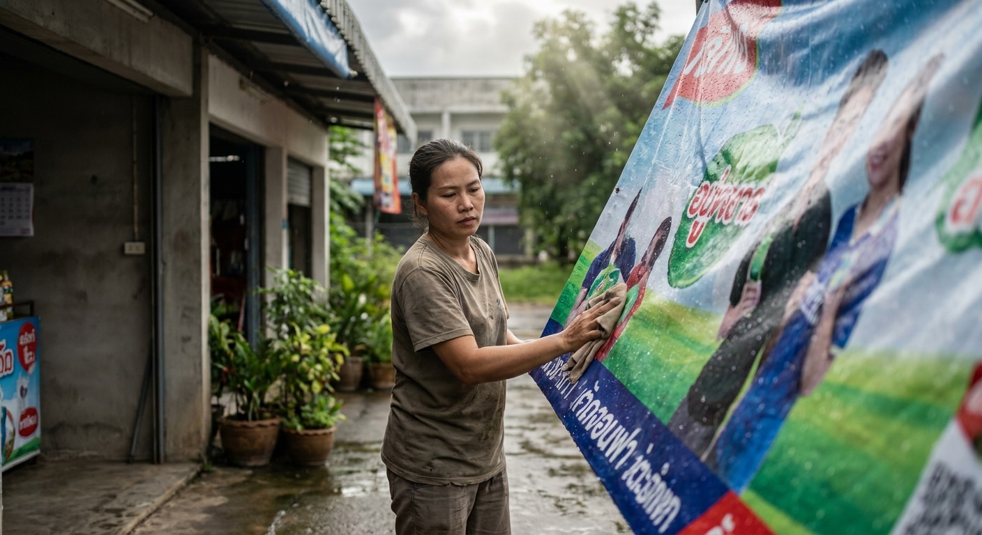 ทริคดูแลป้ายไวนิลหน้าฝน! สีสดทนทาน ยืดอายุการใช้งาน - vinyl-banner-maintenance-tips