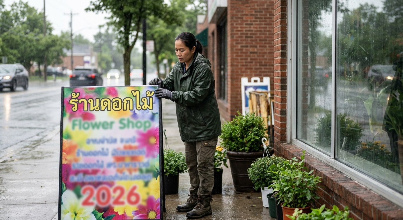 รับมือหน้าฝน 2026! ทริคดูแลป้ายไวนิล-สติ๊กเกอร์ให้สีสดทน - vinyl-sticker-maintenance-rainy-2026