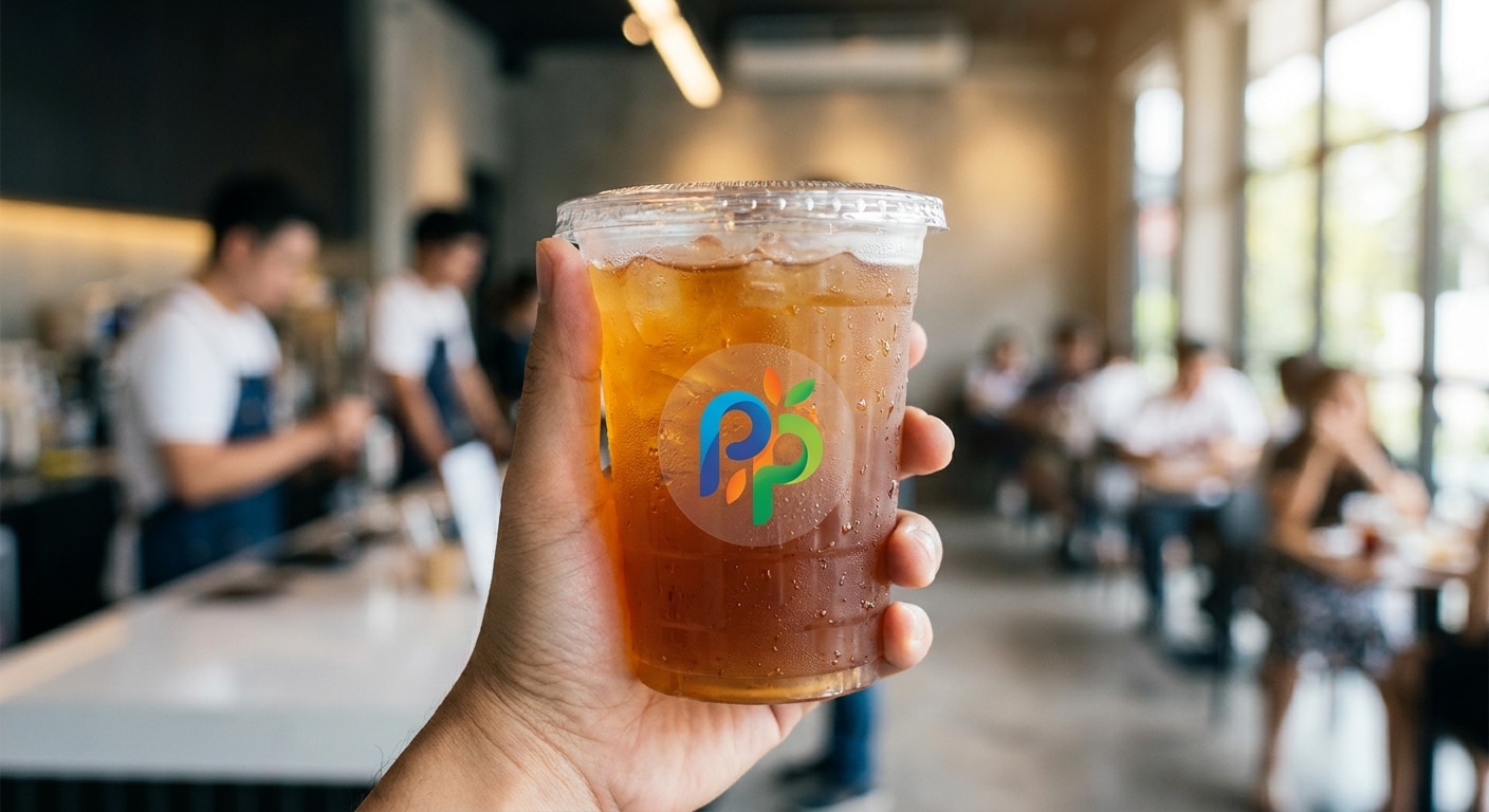 สติ๊กเกอร์ติดแก้วคาเฟ่แบบไหนดี? แนะนำฉลากกันน้ำทนเย็น 100% - waterproof-cafe-cup-sticker-printing