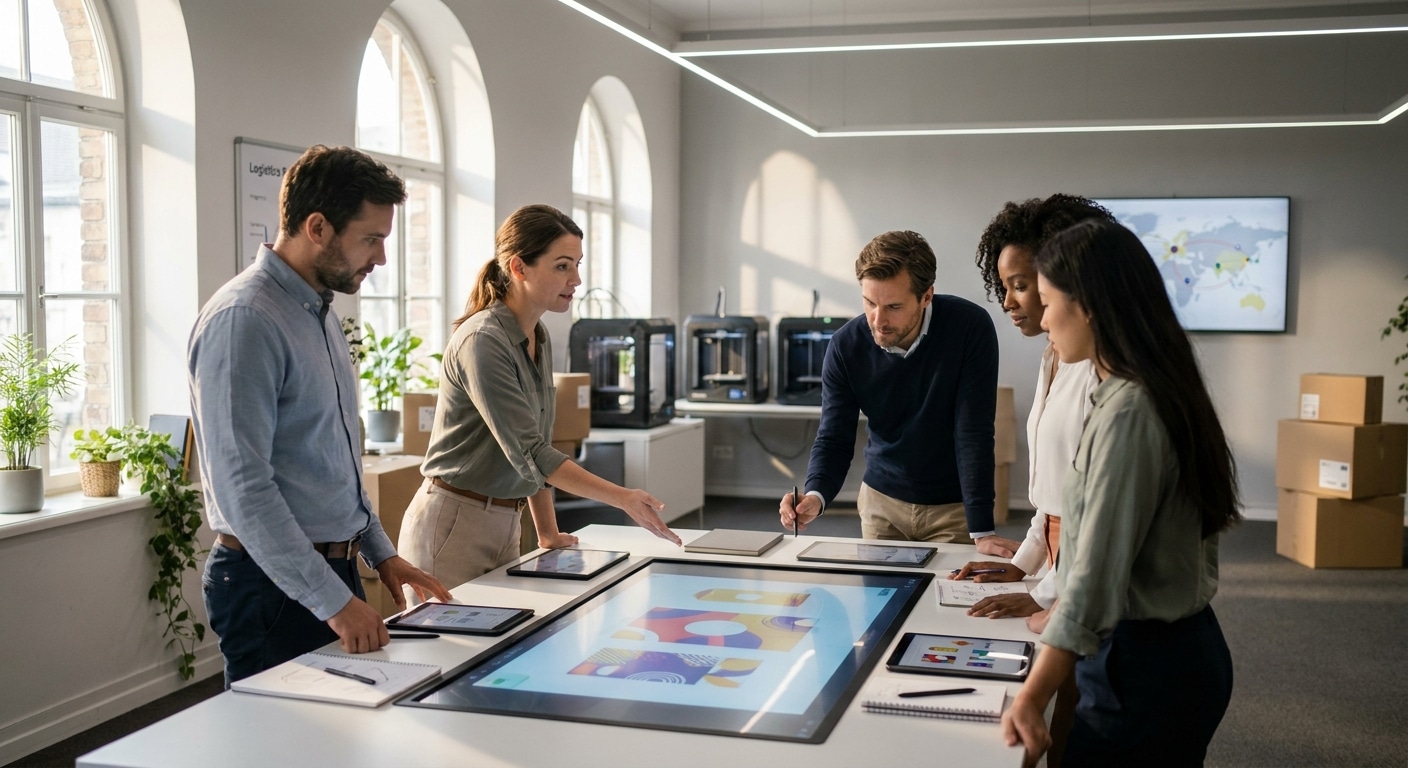 ส่องเทรนด์สิ่งพิมพ์ 2027: AI ปฏิวัติวงการออกแบบฉลาก SME - ai-design-print-trend-2027