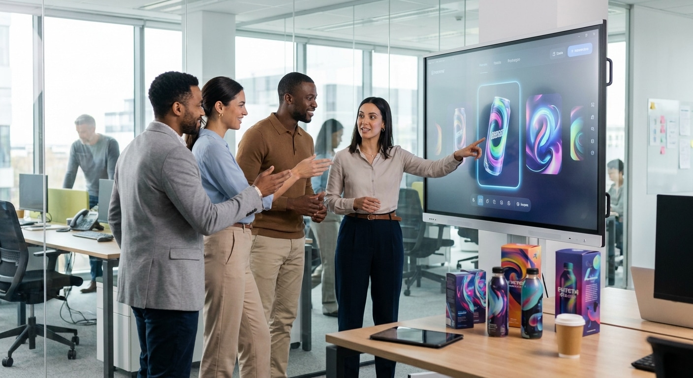 เทรนด์ 2027: AI พลิกโฉมวงการออกแบบแพ็กเกจจิ้ง SME - ai-packaging-design-trends-2027