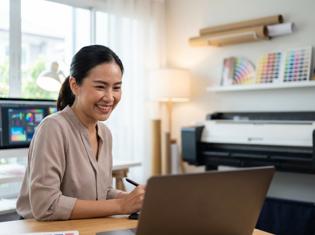 ส่องเทรนด์ AI ออกแบบสื่อสิ่งพิมพ์ 2027 อาวุธใหม่ SME ไทย - ai-printing-design-trends-2027