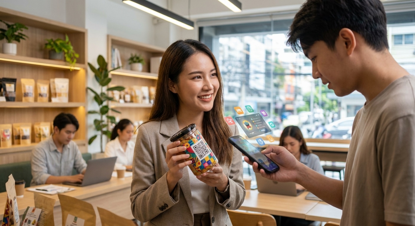 ฉลากสินค้า AR มาแรง! ส่องเทรนด์แพคเกจจิ้ง SME ปลายปี 2026 - ar-smart-packaging-trend-2026