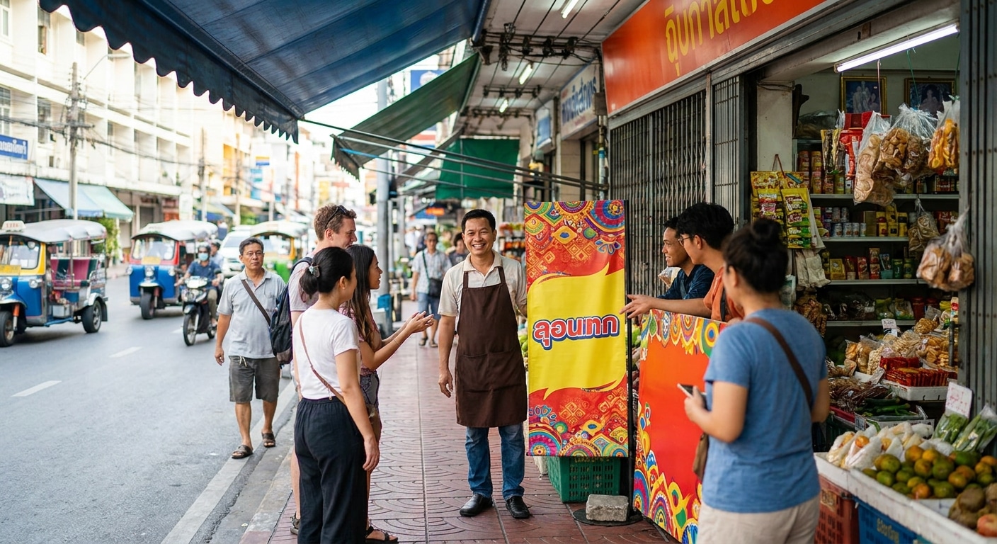 เพิ่มยอดขายหน้าร้านด้วยป้ายโฆษณาและป้ายไวนิลฉบับ SME - boost-storefront-sales-signage