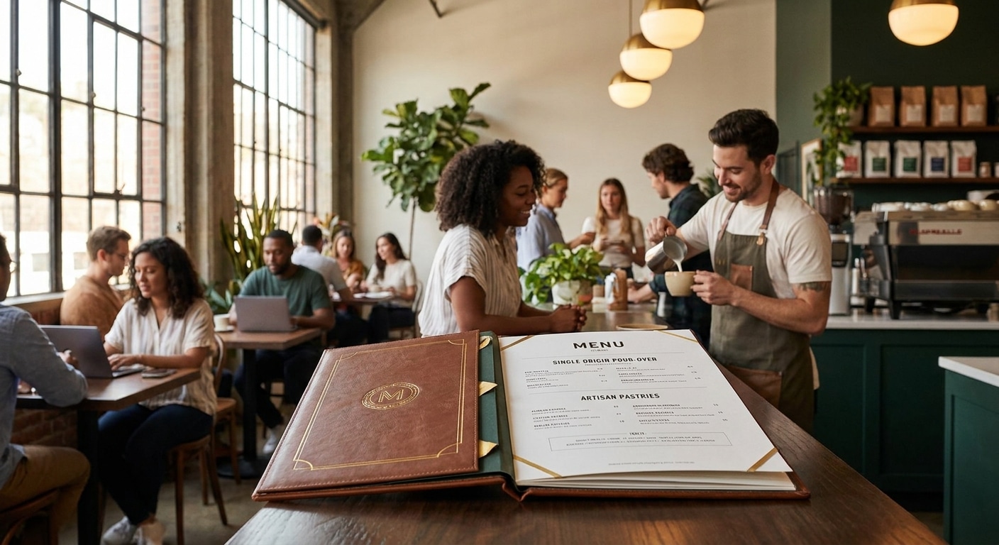 สร้างแบรนด์คาเฟ่ให้ปัง! ทริคออกแบบโลโก้และเมนูดูแพง - cafe-logo-menu-design-tips