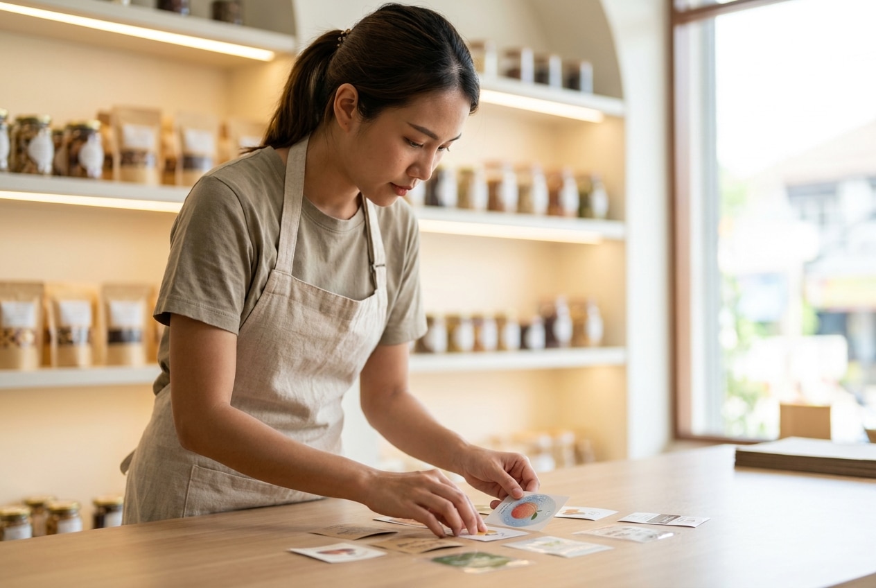 เลือกสติ๊กเกอร์ฉลากสินค้าแบบไหนดี? ให้เหมาะกับธุรกิจ SME - choose-product-label-sticker