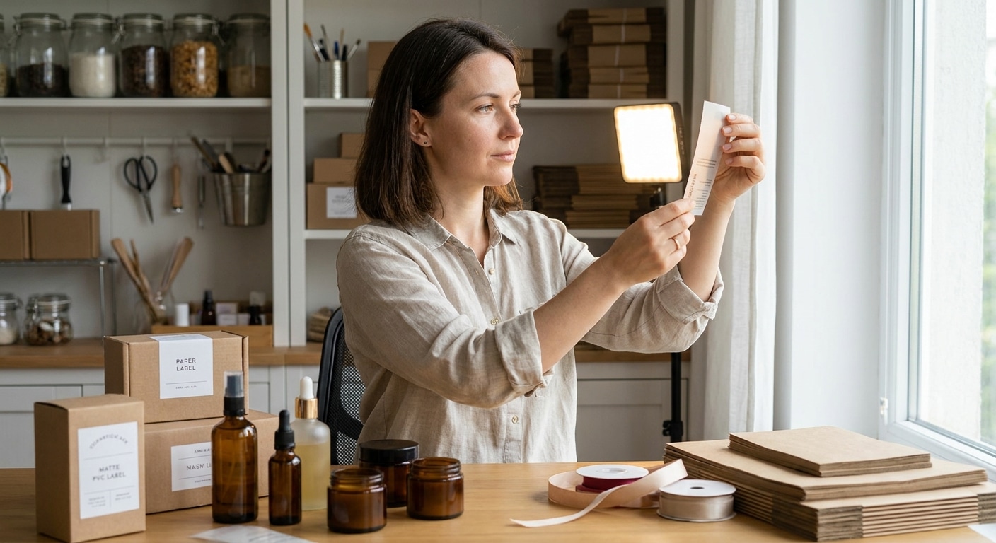 เลือกสติ๊กเกอร์ฉลากสินค้า PP, PVC หรือกระดาษ แบบไหนดี? - choosing-right-sticker-material