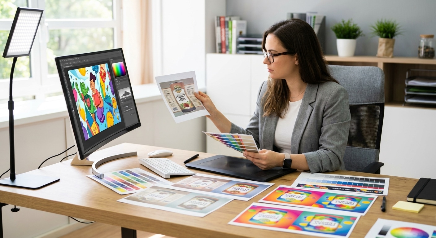 CMYK vs RGB คืออะไร? ทำไมออกแบบป้ายและฉลากต้องรู้ - cmyk-vs-rgb-printing-knowledge