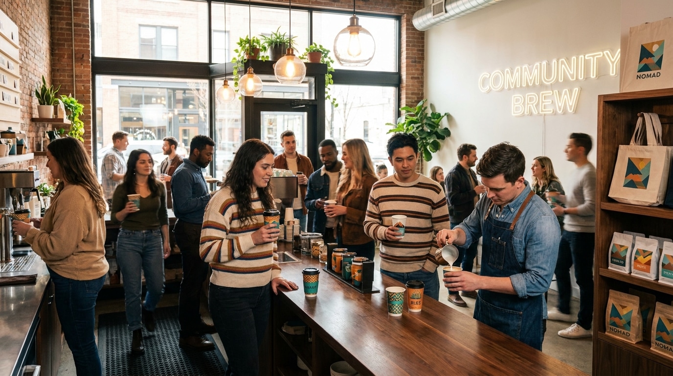 โลโก้และฉลากร้านกาแฟ ออกแบบอย่างไรให้ลูกค้าจำได้ทันที? - coffee-shop-logo-design