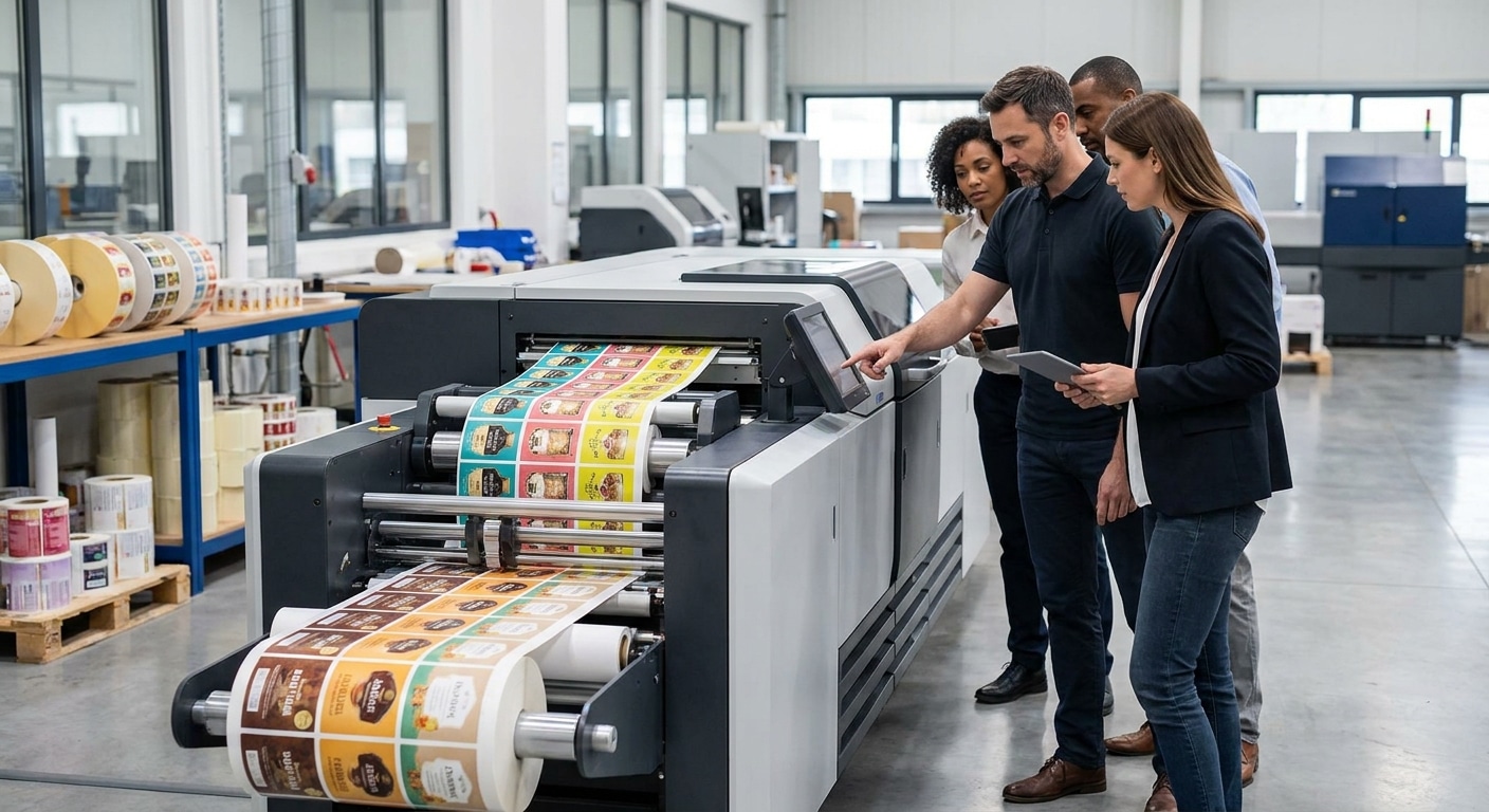 เทคโนโลยีพิมพ์ดิจิทัล Fuji Xerox เบื้องหลังสติ๊กเกอร์สีสด - digital-printing-fuji-xerox-tech