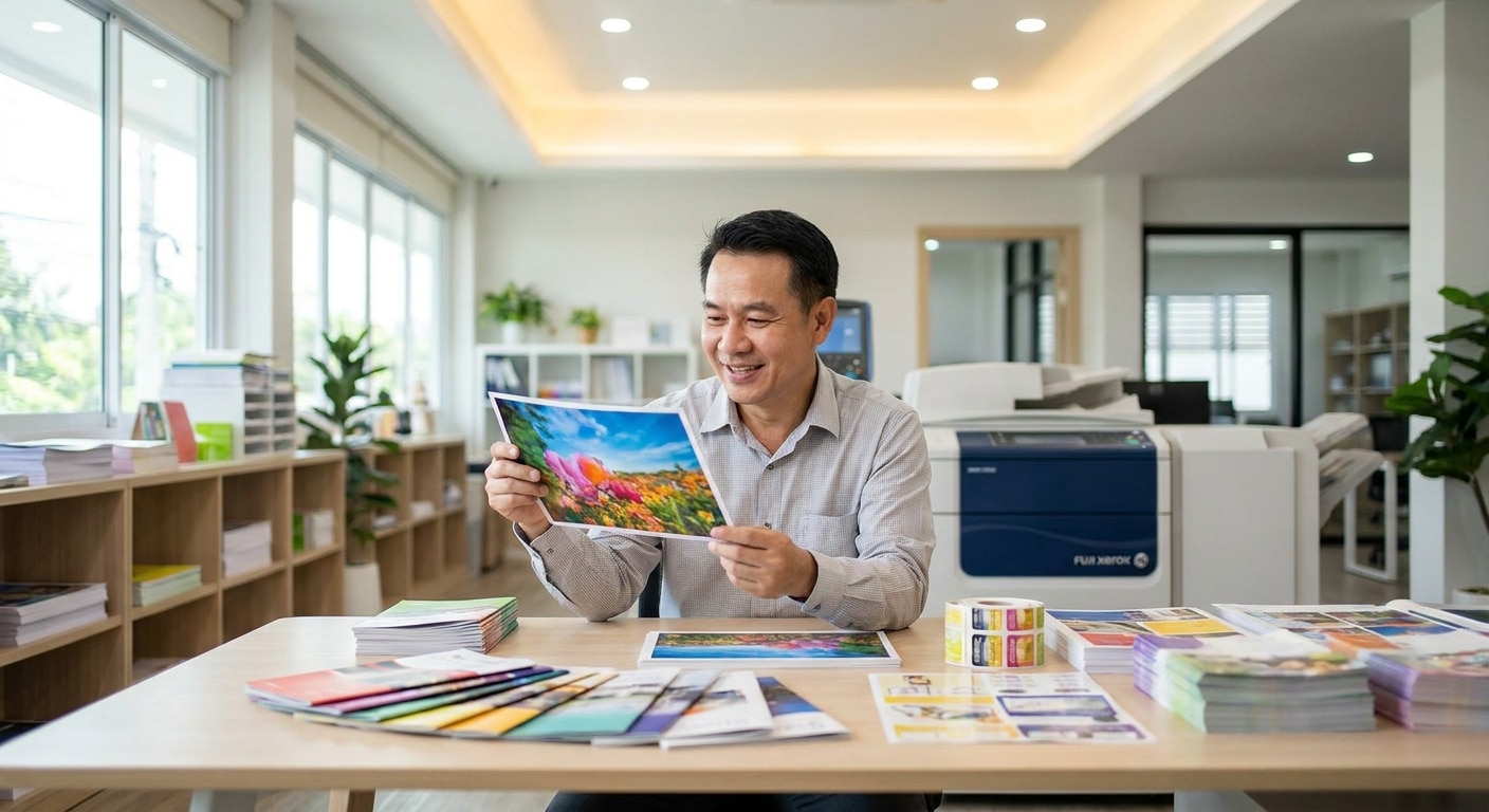 ดิจิทัลปริ้นท์คืออะไร? ทำไมตอบโจทย์ร้านค้า SME ยุคใหม่ - digital-printing-sme-benefits