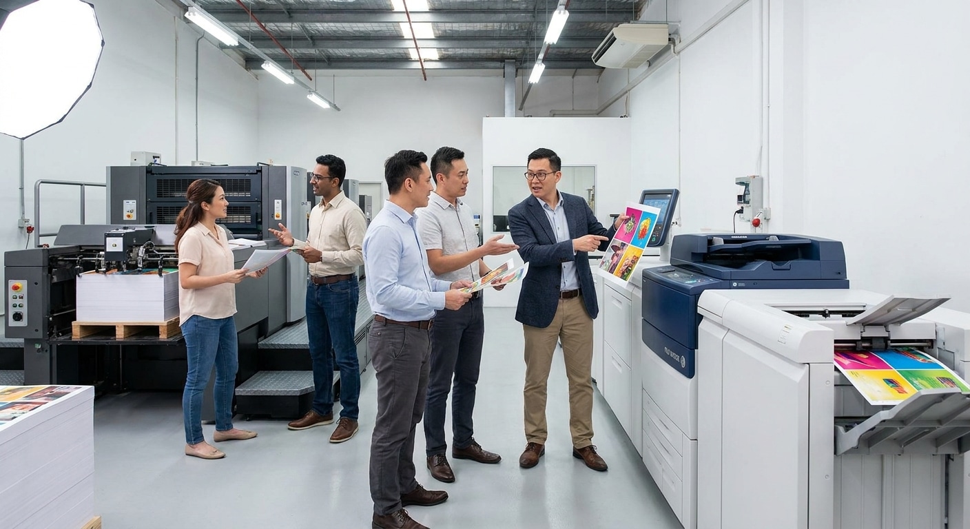 ระบบพิมพ์ Digital vs Offset เลือกแบบไหนคุ้มค่ากว่ากัน? - digital-vs-offset-printing-guide