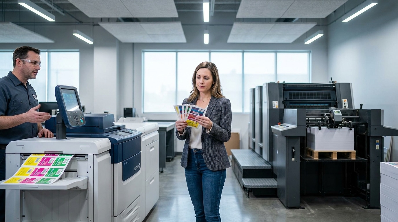 พิมพ์ Digital vs Offset แบบไหนคุ้มค่าสำหรับแบรนด์ SME - digital-vs-offset-printing-sme