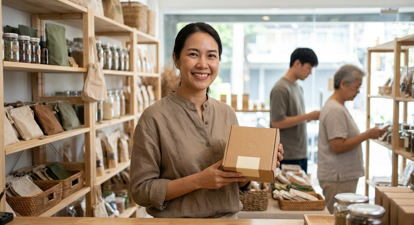 เทรนด์ฉลากและแพ็กเกจจิ้งรักษ์โลก 2027 ที่ SME ไทยต้องรู้ - eco-friendly-packaging-trend-2027