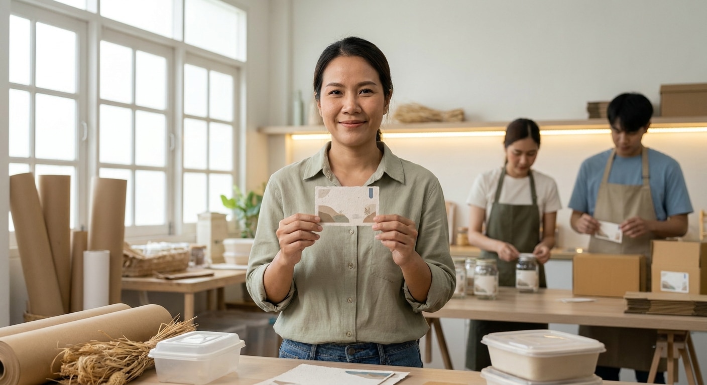 เทรนด์ฉลากสินค้ารักษ์โลกปี 2027 ที่ SME ไทยต้องรู้! - eco-friendly-packaging-trend-2027
