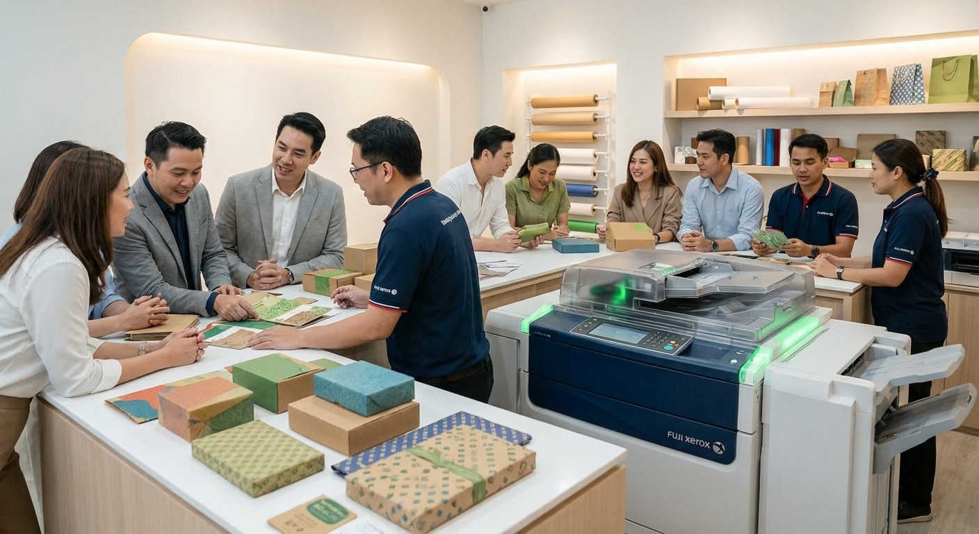 เทรนด์สื่อสิ่งพิมพ์ 2027: ฉลากและแพ็กเกจจิ้งรักษ์โลกมาแรง - eco-friendly-print-trends-2027