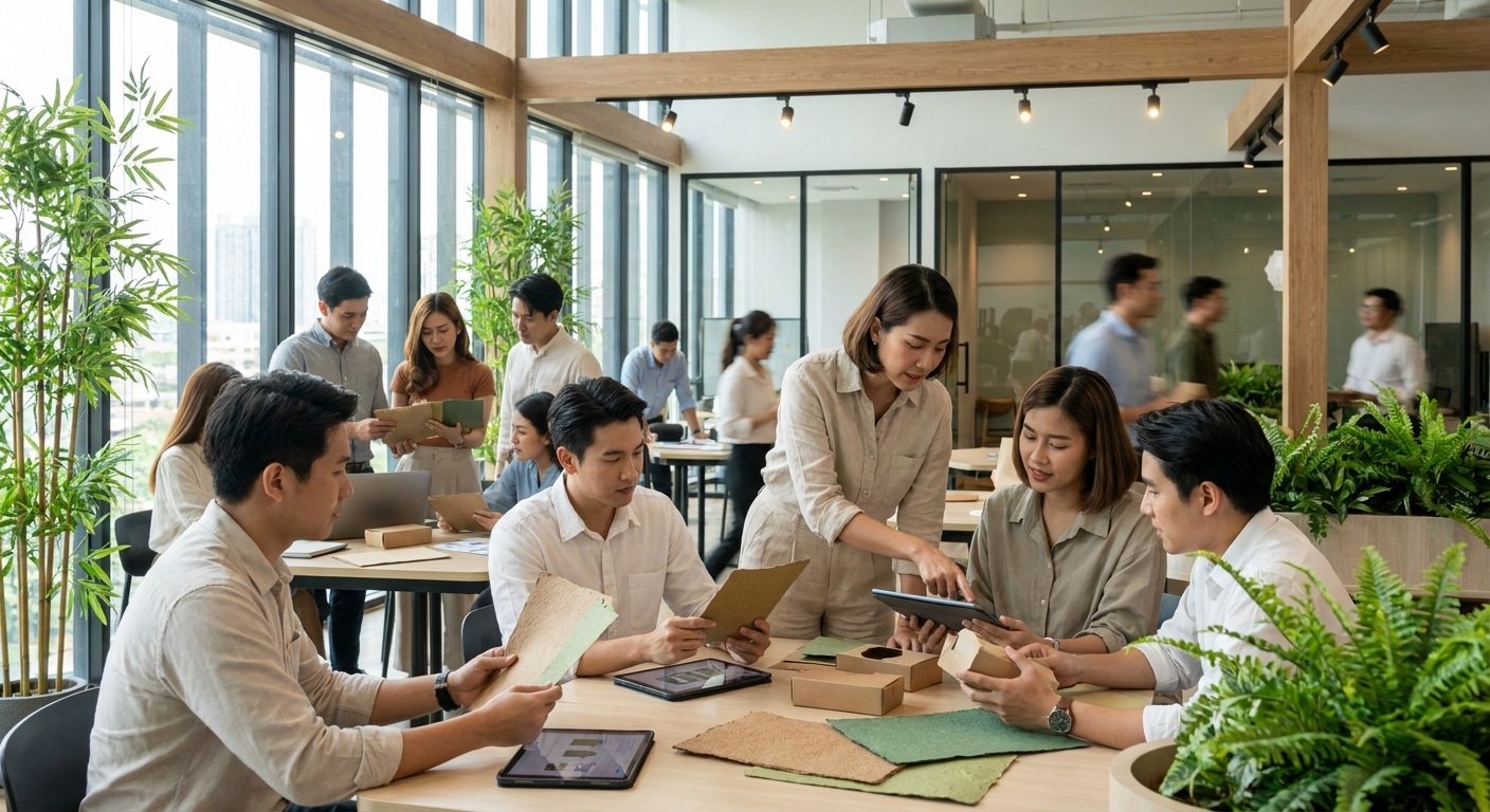จับตาเทรนด์ 2027 สื่อสิ่งพิมพ์รักษ์โลก โอกาสใหม่แบรนด์ SME - eco-friendly-print-trends-2027
