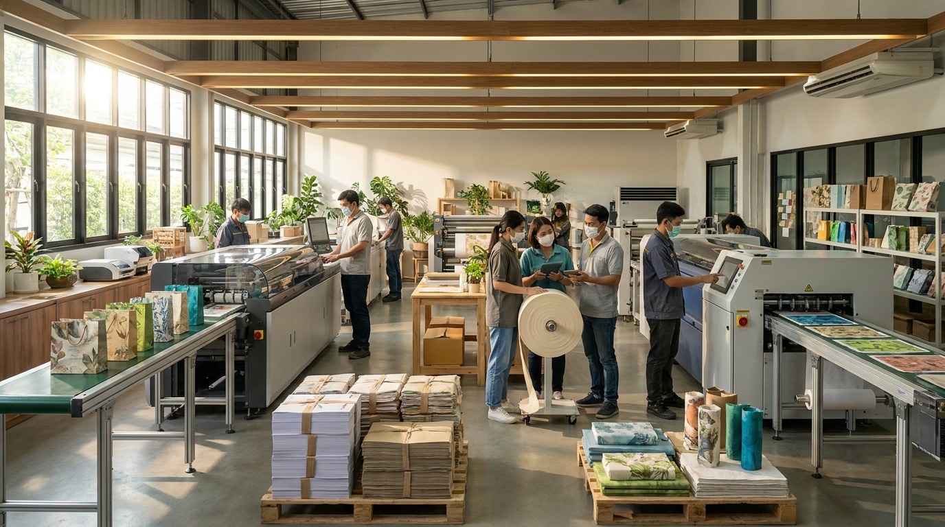 เจาะเทรนด์พิมพ์ 2027: วัสดุรักษ์โลก (Eco-Print) ทางรอด SME - eco-friendly-print-trends-2027