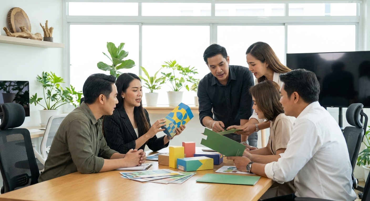 ส่องเทรนด์สิ่งพิมพ์ 2027 นวัตกรรมรักษ์โลกที่ SME ต้องรู้ - eco-friendly-printing-trend-2027
