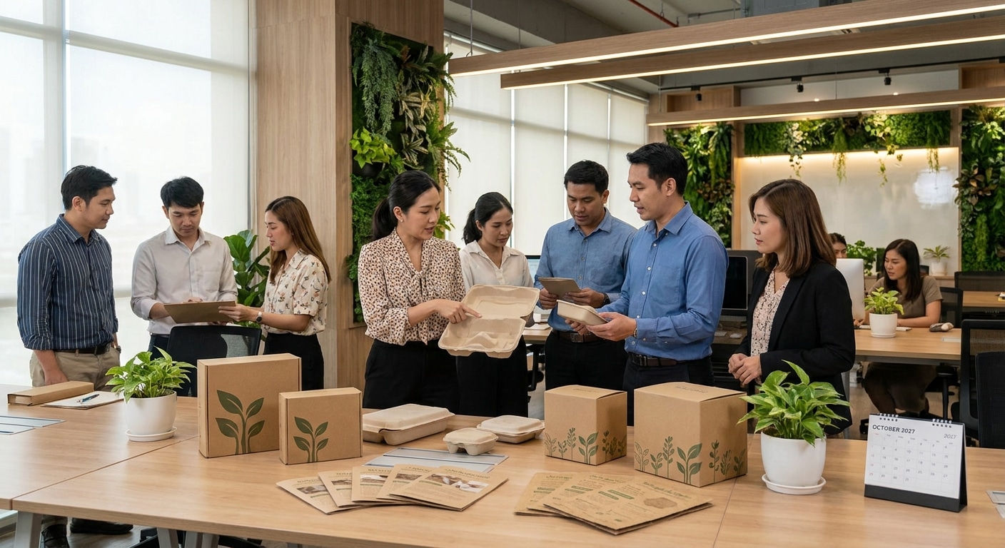 เทรนด์สื่อสิ่งพิมพ์รักษ์โลก 2027 พลิกโฉมแบรนด์ SME ไทย - eco-friendly-printing-trend-2027
