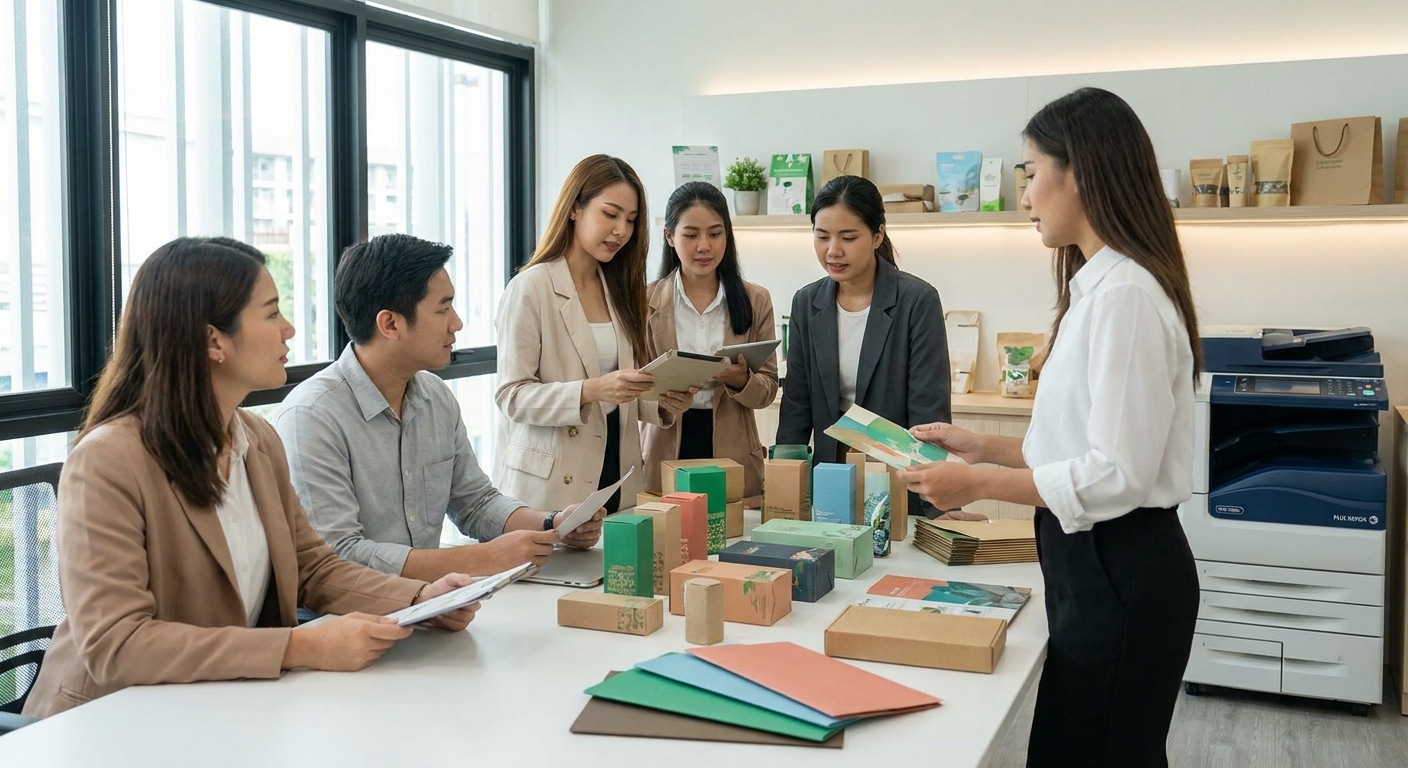 เจาะเทรนด์สื่อสิ่งพิมพ์รักษ์โลก 2027 พลิกโฉมแบรนด์ SME - eco-friendly-printing-trends-2027