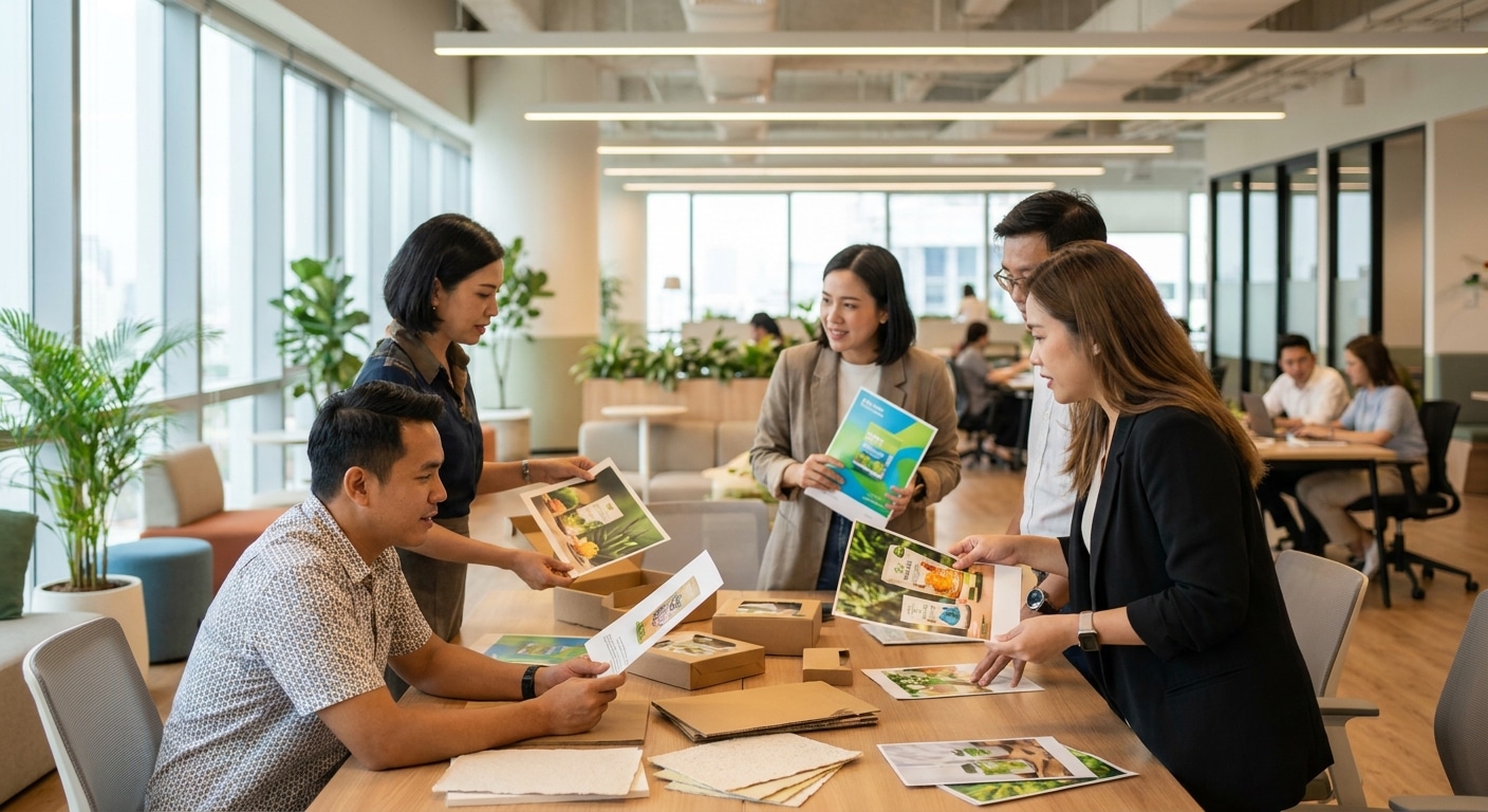 เทรนด์สิ่งพิมพ์รักษ์โลก 2027 SME ต้องรู้ก่อนตกยุค - eco-friendly-printing-trends-2027