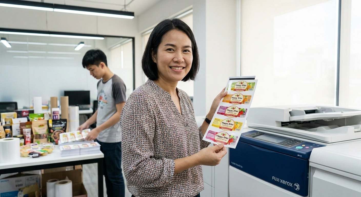 เทคโนโลยีพิมพ์ดิจิทัล Fuji Xerox ยกระดับฉลากสินค้า SME - fuji-xerox-digital-print