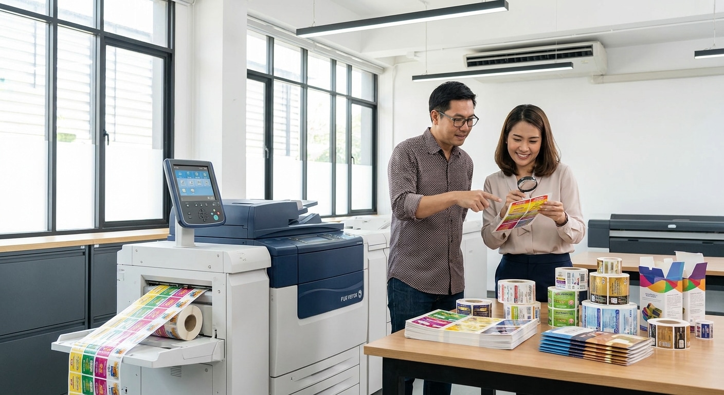 เทคโนโลยีเครื่องพิมพ์ Fuji Xerox ยกระดับฉลาก SME ให้ดูแพง - fuji-xerox-digital-printing-sme