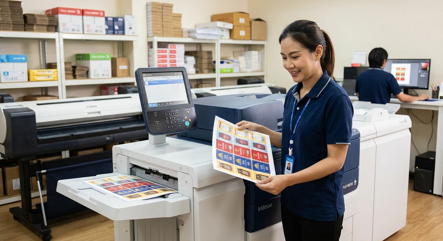นวัตกรรมพิมพ์ Fuji Xerox ยกระดับงานพิมพ์ SME ให้สีสดคมชัด - fuji-xerox-digital-printing-sme