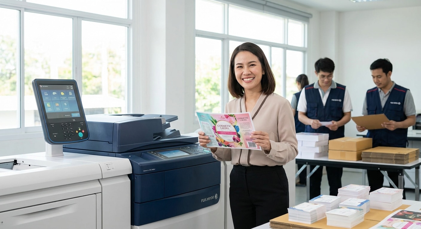 ยกระดับแบรนด์ SME ด้วยเทคโนโลยีพิมพ์ Fuji Xerox สีสดคมชัด - fuji-xerox-printing-tech-sme