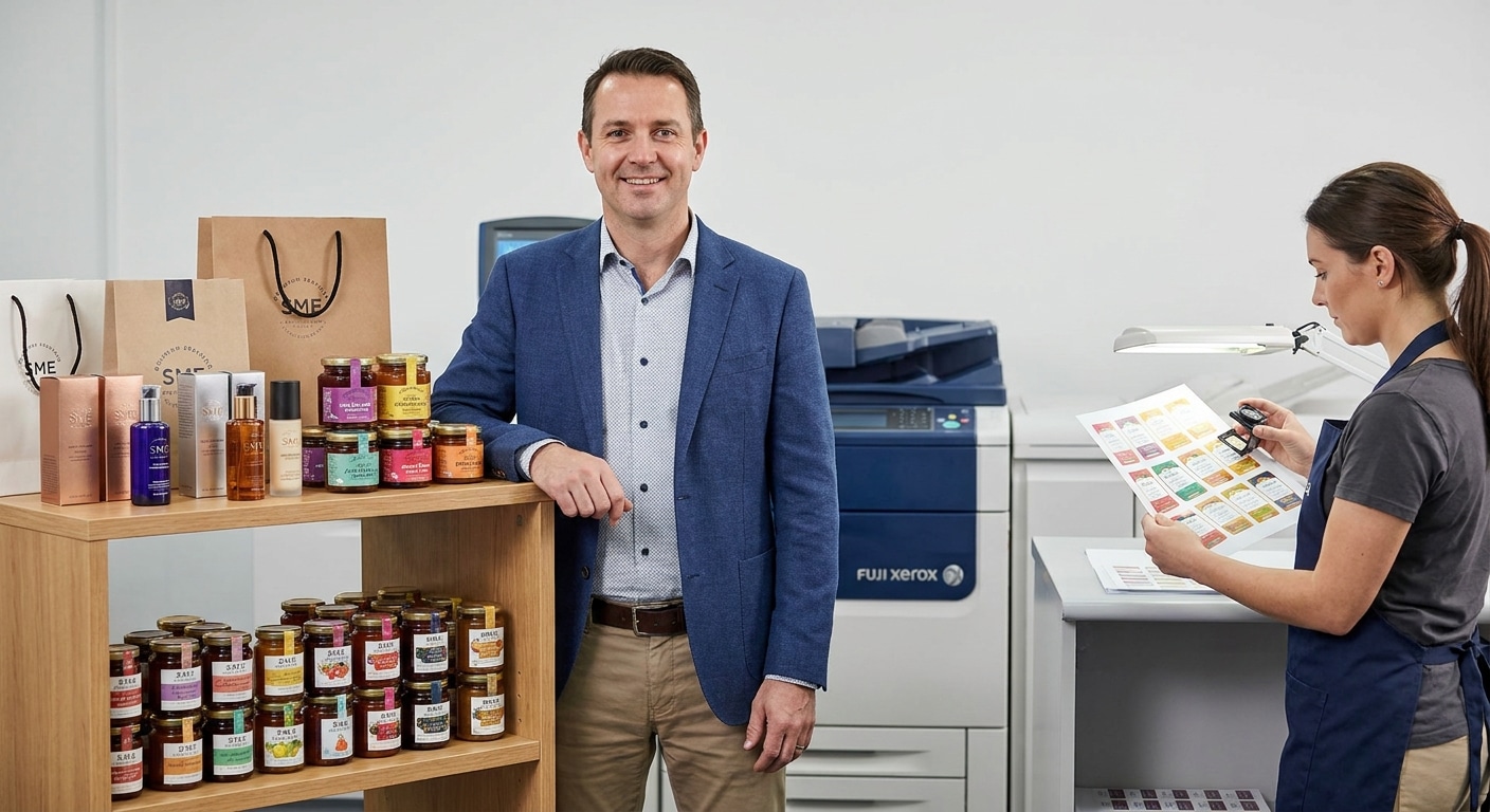 พิมพ์สีสดคมชัดด้วย Fuji Xerox ยกระดับสินค้า SME ให้ดูแพง - fuji-xerox-printing-technology