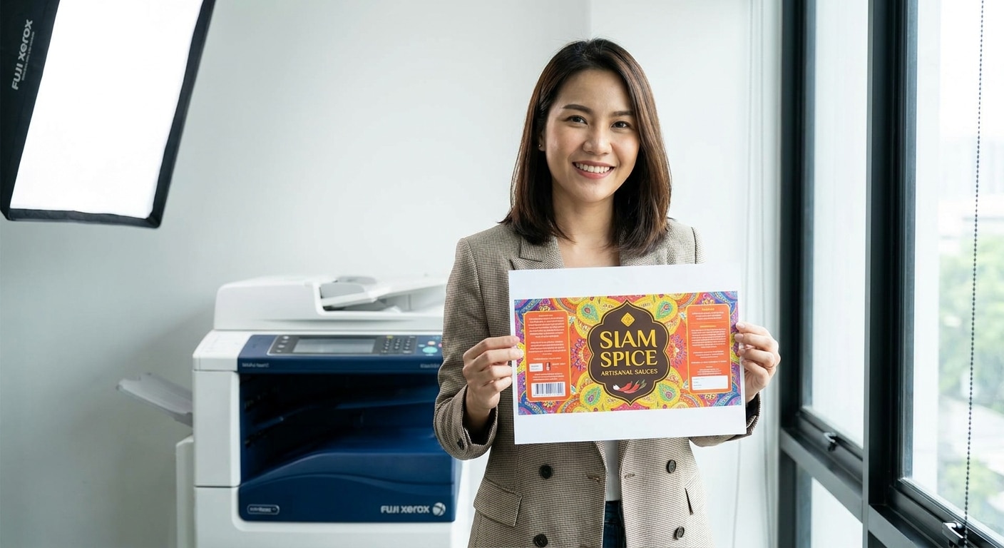 เทคโนโลยีพิมพ์ Fuji Xerox ตัวช่วย SME ทำฉลากสีสดคมชัด - fuji-xerox-printing-technology