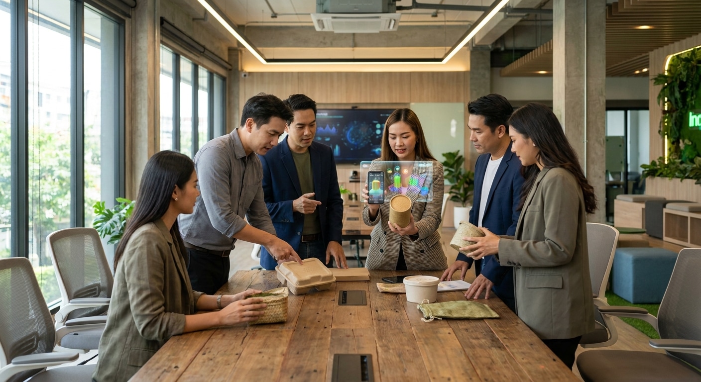 เทรนด์สื่อสิ่งพิมพ์ปี 2027: บรรจุภัณฑ์รักษ์โลกและฉลาก AR - future-packaging-print-trends