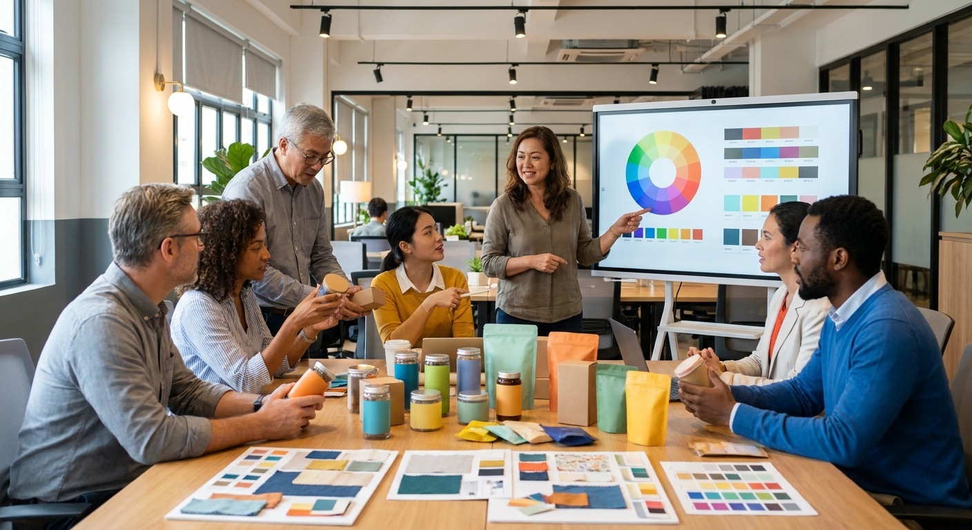 ทริคเลือกสีโลโก้และฉลากสินค้า สร้างแบรนด์ SME ให้ปัง - logo-label-color-design-tips
