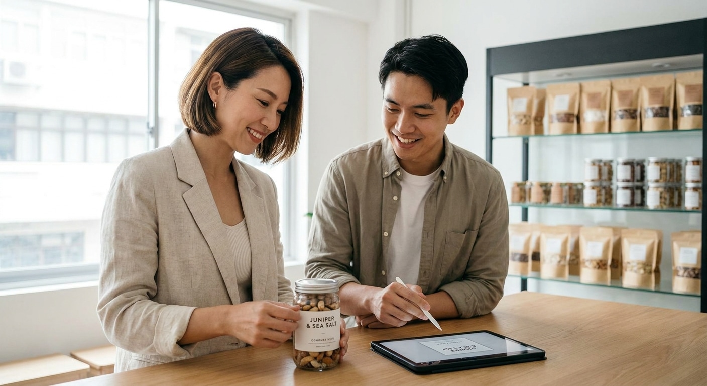 ทริคออกแบบฉลากสินค้ามินิมอล สร้างแบรนด์ SME ให้ดูแพง - minimal-product-label-design