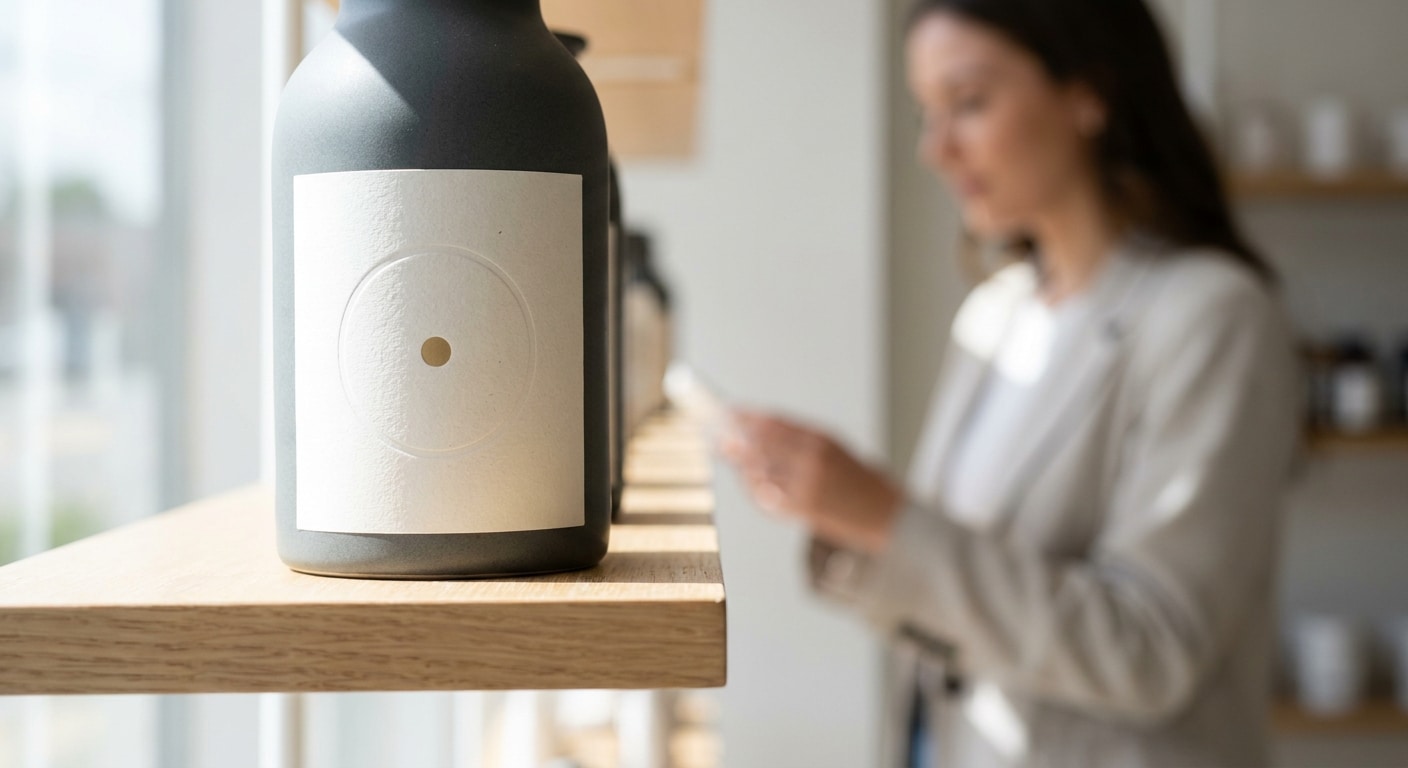 ออกแบบฉลากสินค้าสไตล์มินิมอล อัปเกรดแบรนด์ SME ให้ดูแพง - minimalist-label-design-sme