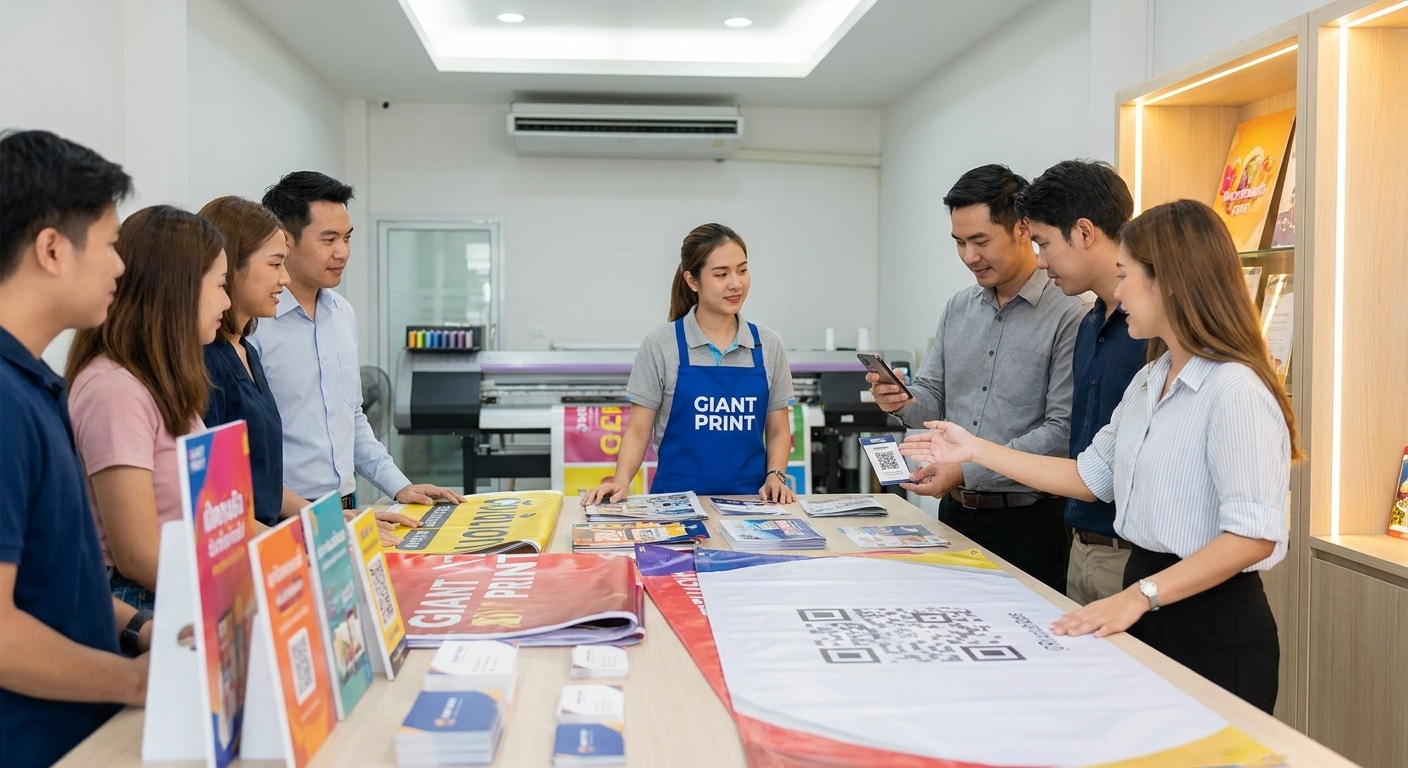 การตลาด O2O ปี 2026 เชื่อมสื่อสิ่งพิมพ์ออฟไลน์สู่ออนไลน์ - o2o-print-marketing-2026