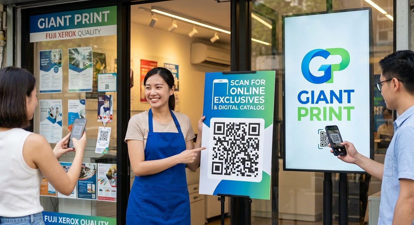 การตลาด O2O ด้วยสื่อสิ่งพิมพ์ ดึงลูกค้าเข้าร้านปี 2026 - o2o-print-marketing-sme