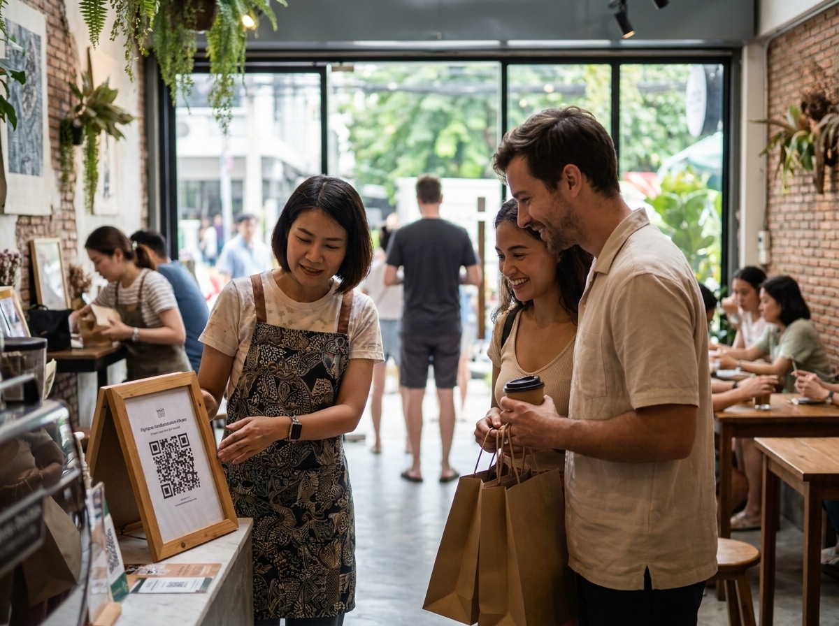 กลยุทธ์ O2O พิมพ์ QR Code บนสื่อสิ่งพิมพ์ ดันยอดขาย SME - o2o-print-marketing-sme