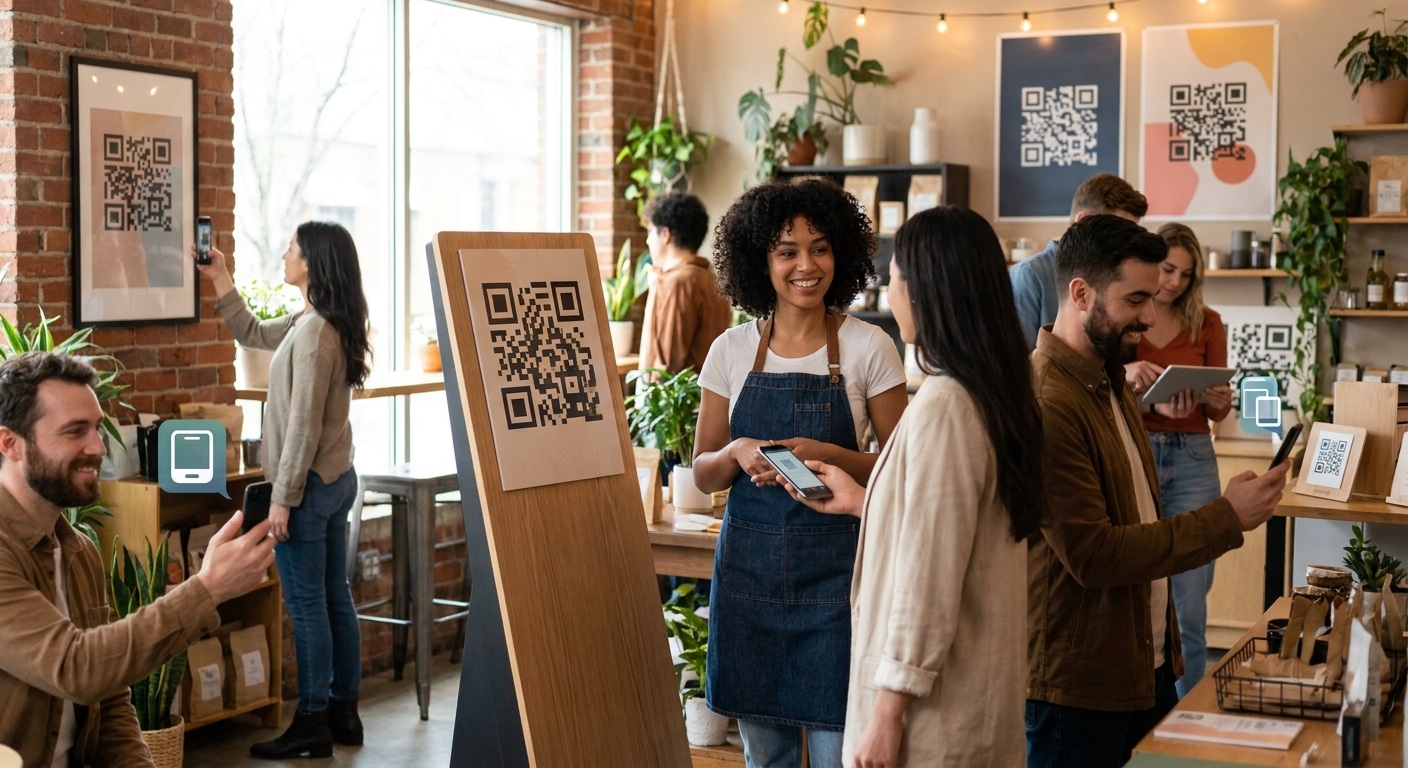 กลยุทธ์ O2O ป้ายและสิ่งพิมพ์ ดึงลูกค้าออนไลน์เข้าร้าน - o2o-print-marketing-strategy